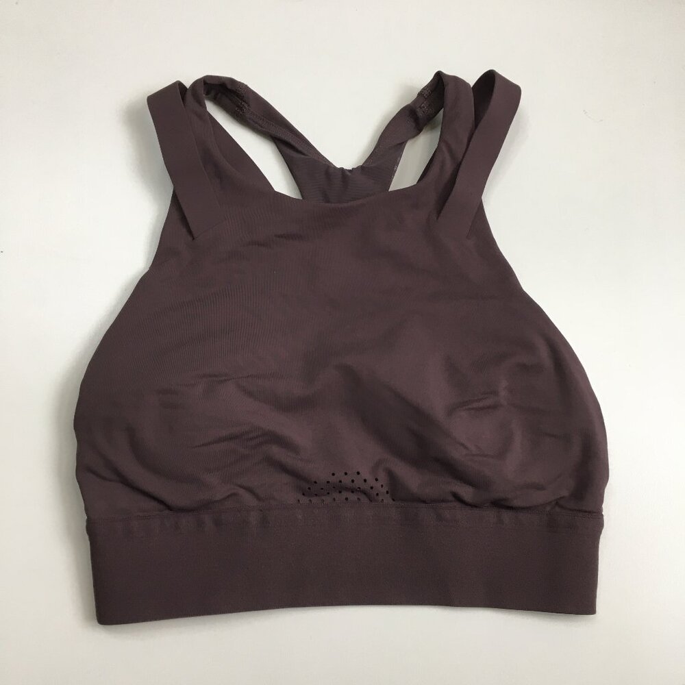 LULULEMON Soulcycle Brown/Purple'ish Multi Straps Active Sports Bra